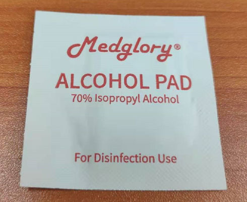 Medglory 70٪ Isopropyl Alcohol Pad TrüTzschler الأقمشة غير المنسوجة