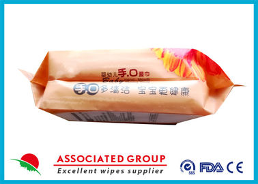 White Color Baby Wipes Alcohol Free With Standard Disposable Spunlace Nonwoven