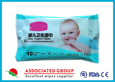 Antibacterial Water Baby Wipes Small Package With Soybean Plant Ingredients